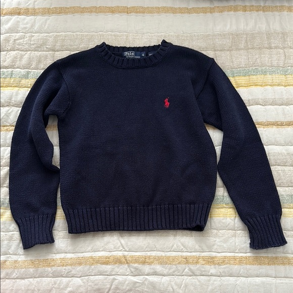 Vintage Polo Ralph Lauren Cotton Sweater Size 6